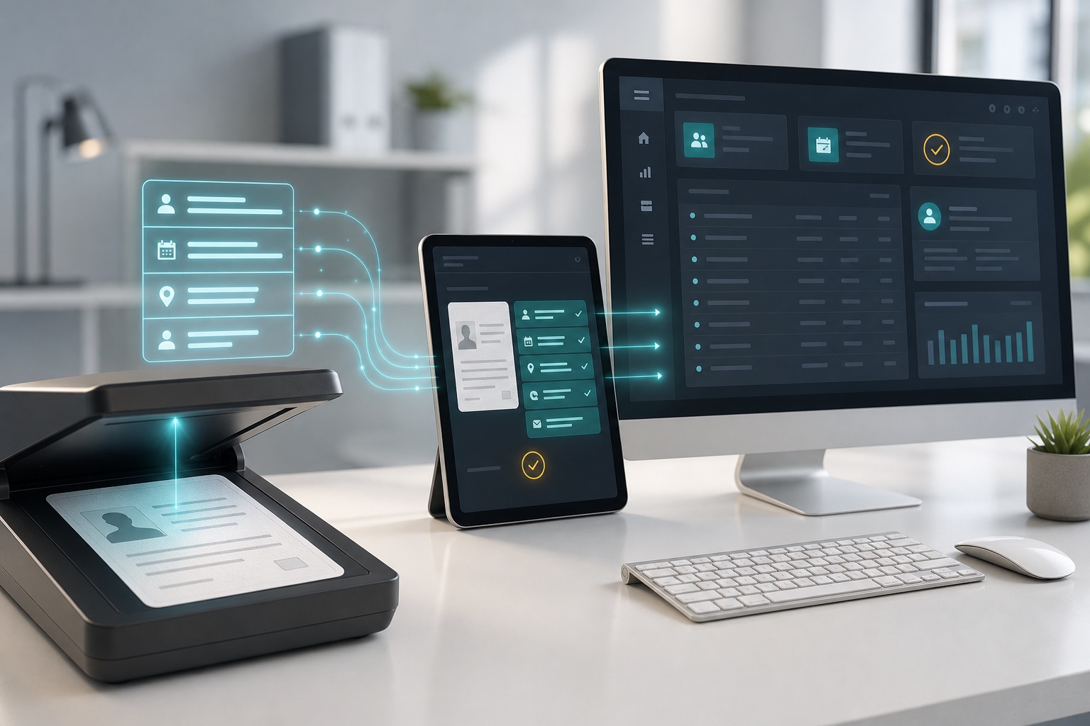 ID document data moving into tablet and desktop business systems